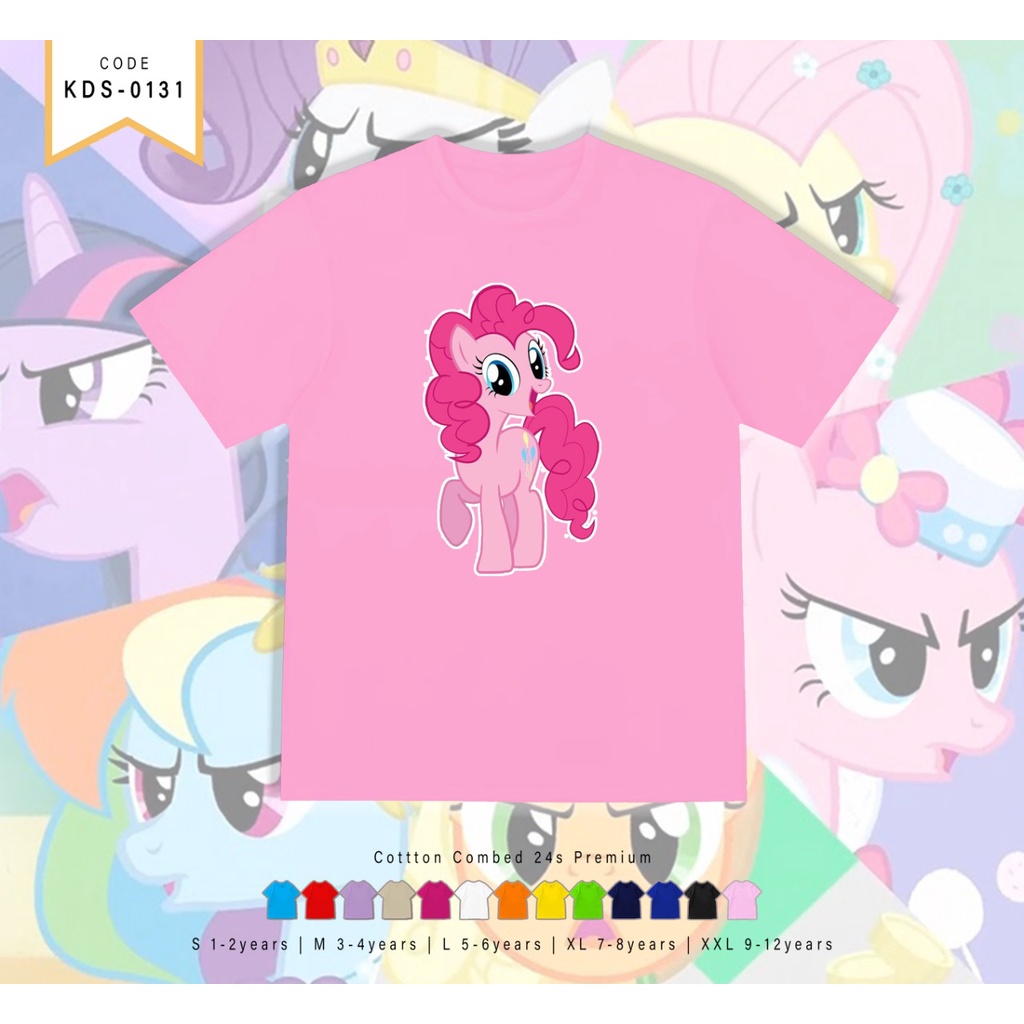 T-SHIRT / KAOS ANAK-ANAK TERMURAH BERGAMBAR LITTLE PONY - TERIMA CUSTOM KAOS KELUARGA