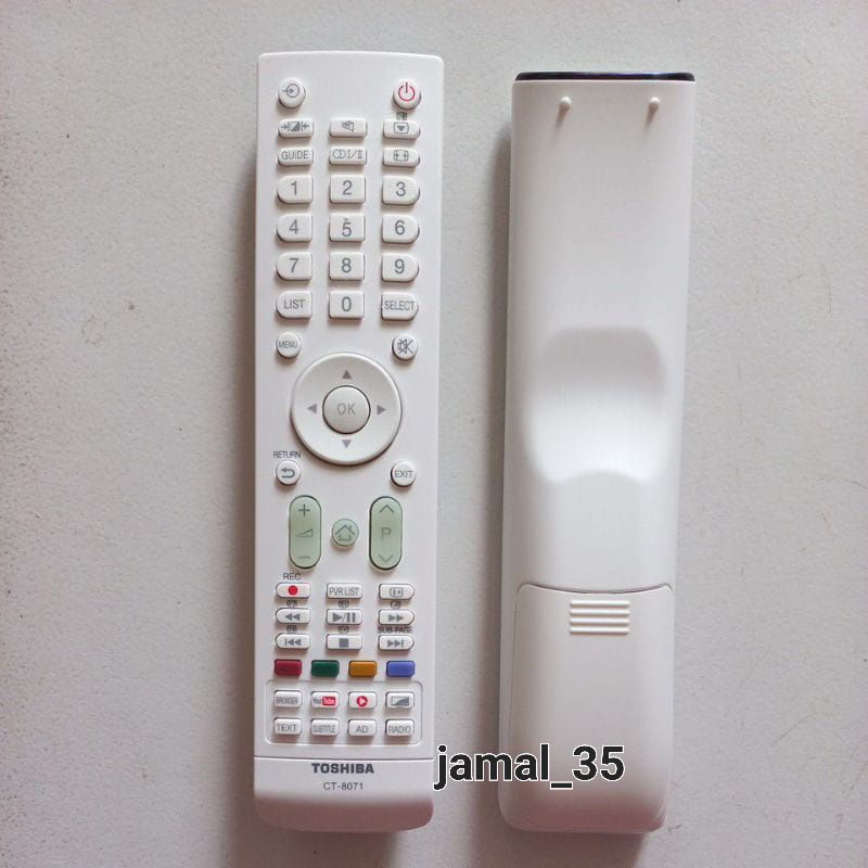REMOT TV TOSHIBA ANDROID TV SMART/LED/LCD CT-8071 ORIGINAL