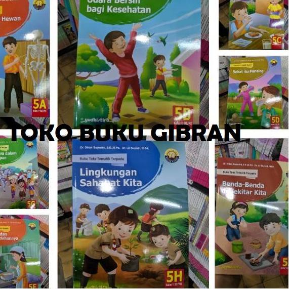 Keluaran Terbaru.. BUKU Tematik Yudhistira KELAS 5 K13 Revisi