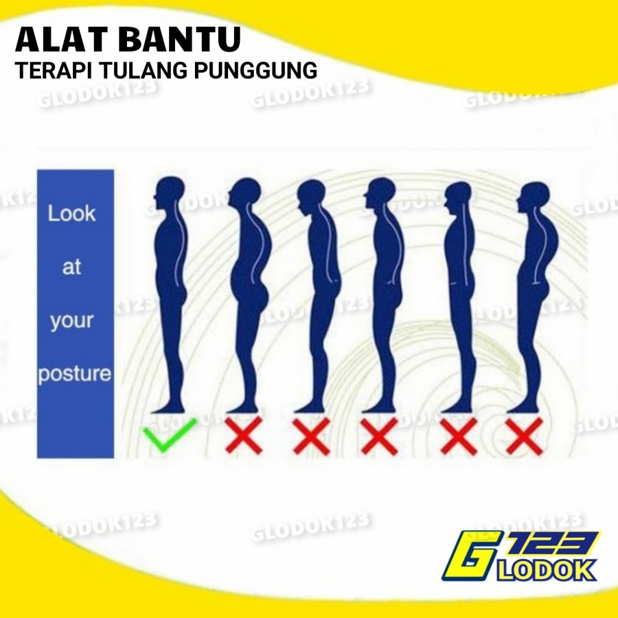 Alat Bantu Terapi Koreksi Penegak Tulang Belakang Punggung Bungkuk