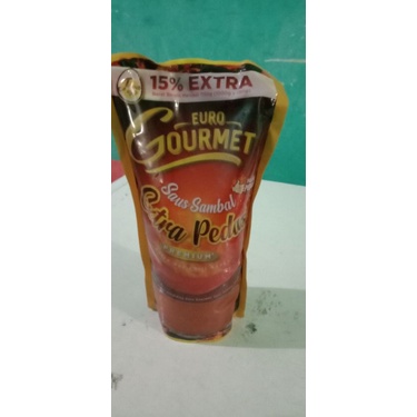 

Saus sambal extrahot euro gourmet