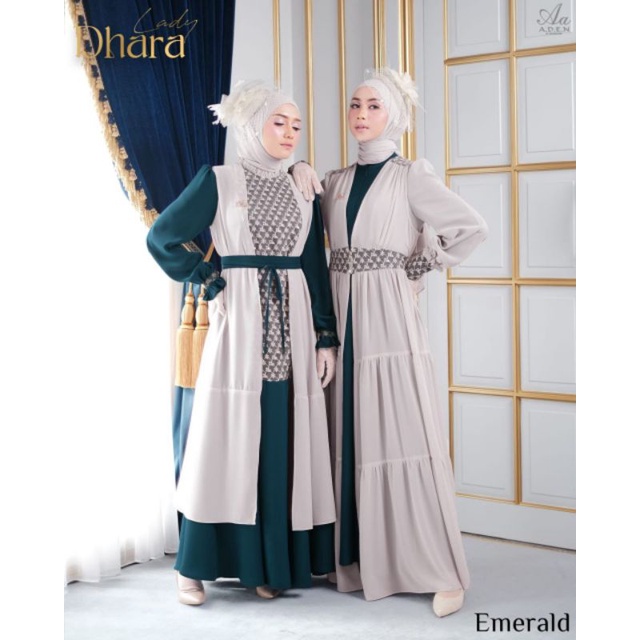 Lady dhara original aden hijab