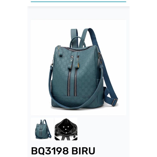 Tas ransel wanita fashion BQ3198/Tas ransel wanita anti maling/Tas backpack hangout