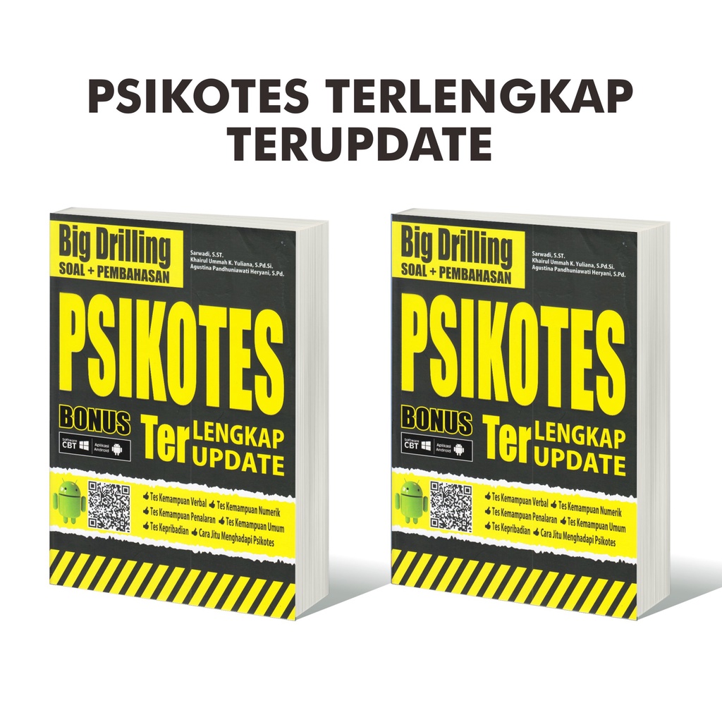 

Buku Psikotes Big Drilling Soal Dan Pembahasan Psikotes
