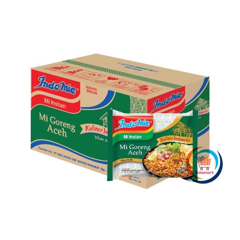 Indomie Goreng Aceh 1 Dus 90 gr Isi 40 pcs