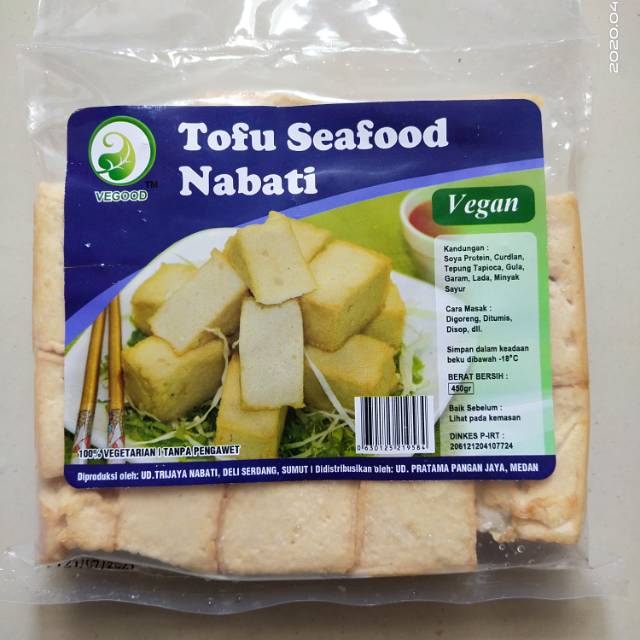 

Vegood Vegan Tofu Seafood Nabati 450gm
