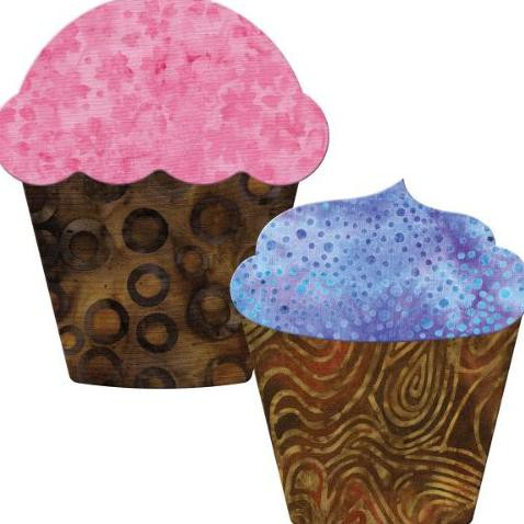 

✨BISA COD✨ GO! Fabric Cutting Dies-Cupcake