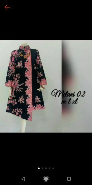 Tunik Batik 34 (xs S M L Xl Xxl Xxxl 4xl)