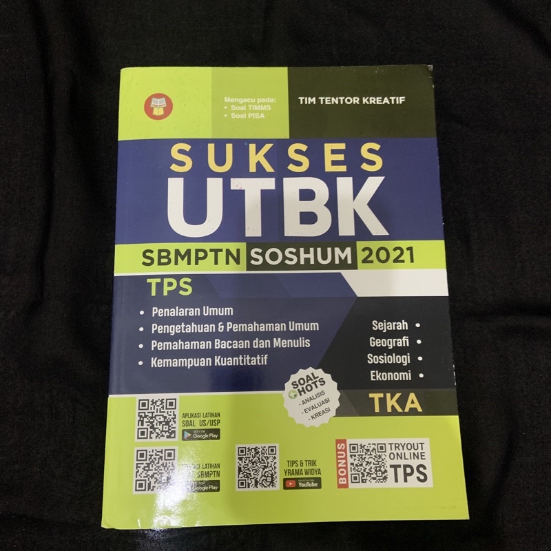 

BUKU SUKSES UTBK SOSHUM 2021