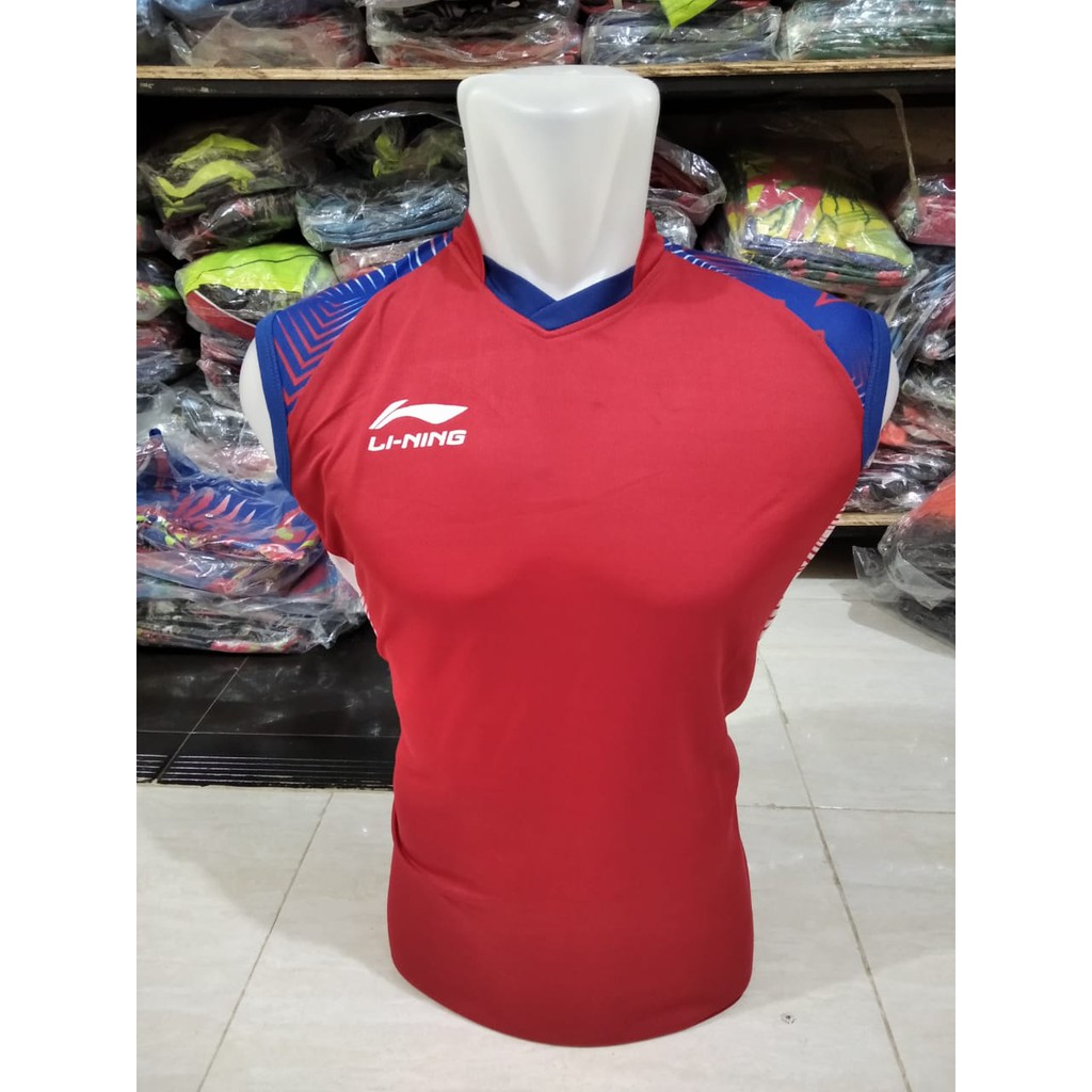 Singlet lining baju badminton printing singlet badminton