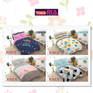 FATA Sprei  180x200 KING BANTAL 2 MOTIF  Minimalis Bagian ke 