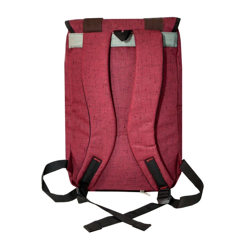 Carboni Tas Ransel RA00040 40L Semi Tas Gunung Tali Serut - Red + Raincover