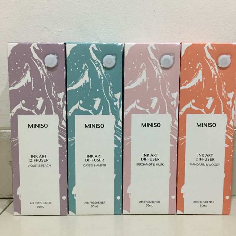 Jual MINISO Ink Art Diffuser 50ml / pewangi ruangan miniso / diffuser