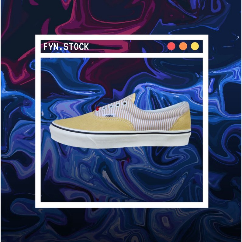 VANS ERA MISMATCH STRIPE FLORAL