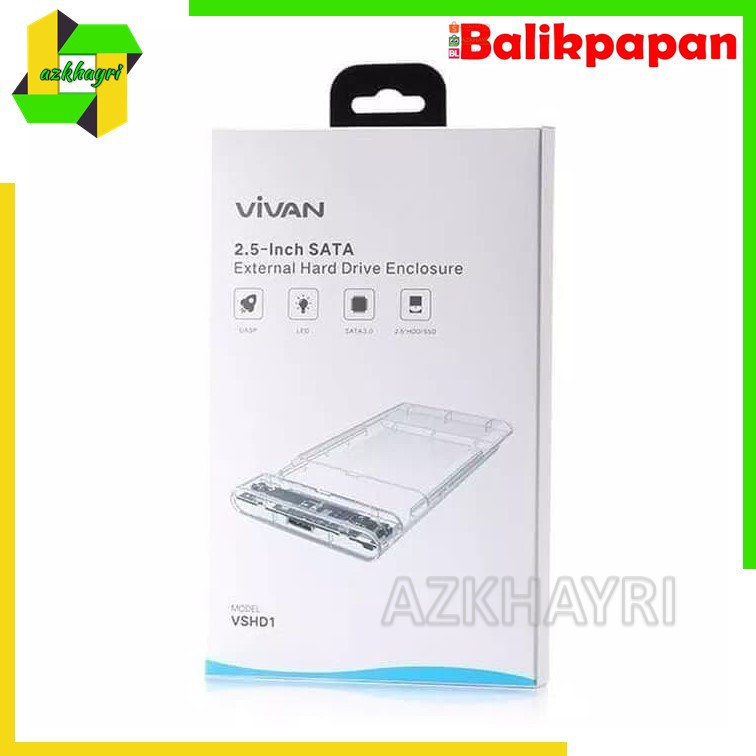 VIVAN VSHD1 CASING EXTERNAL HDD CASE VIVAN HDD USB 3.0 HARDISK