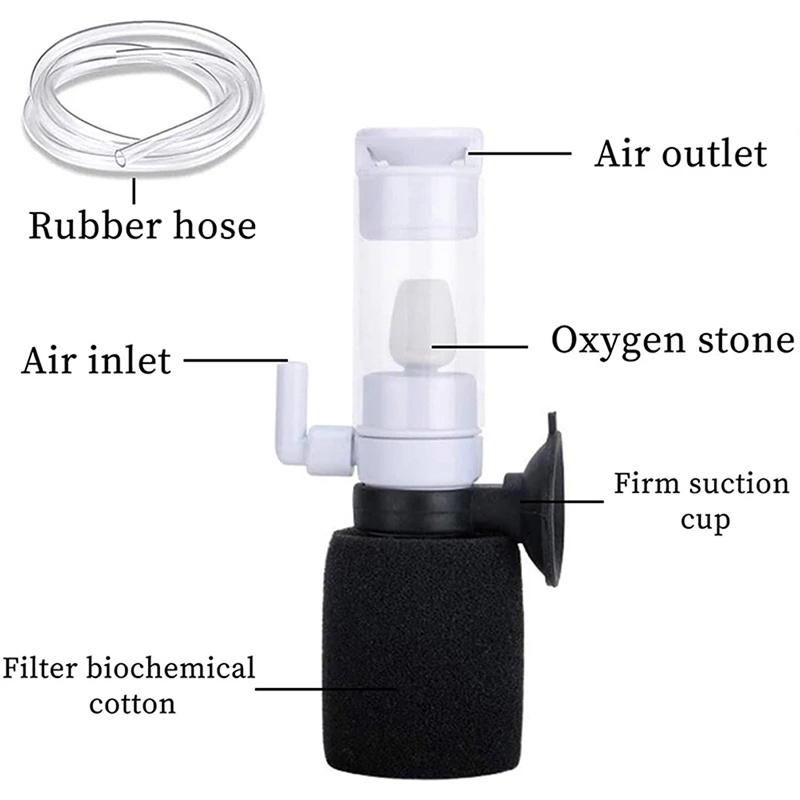 Media Filter Pneumatik Mini Untuk Akuarium