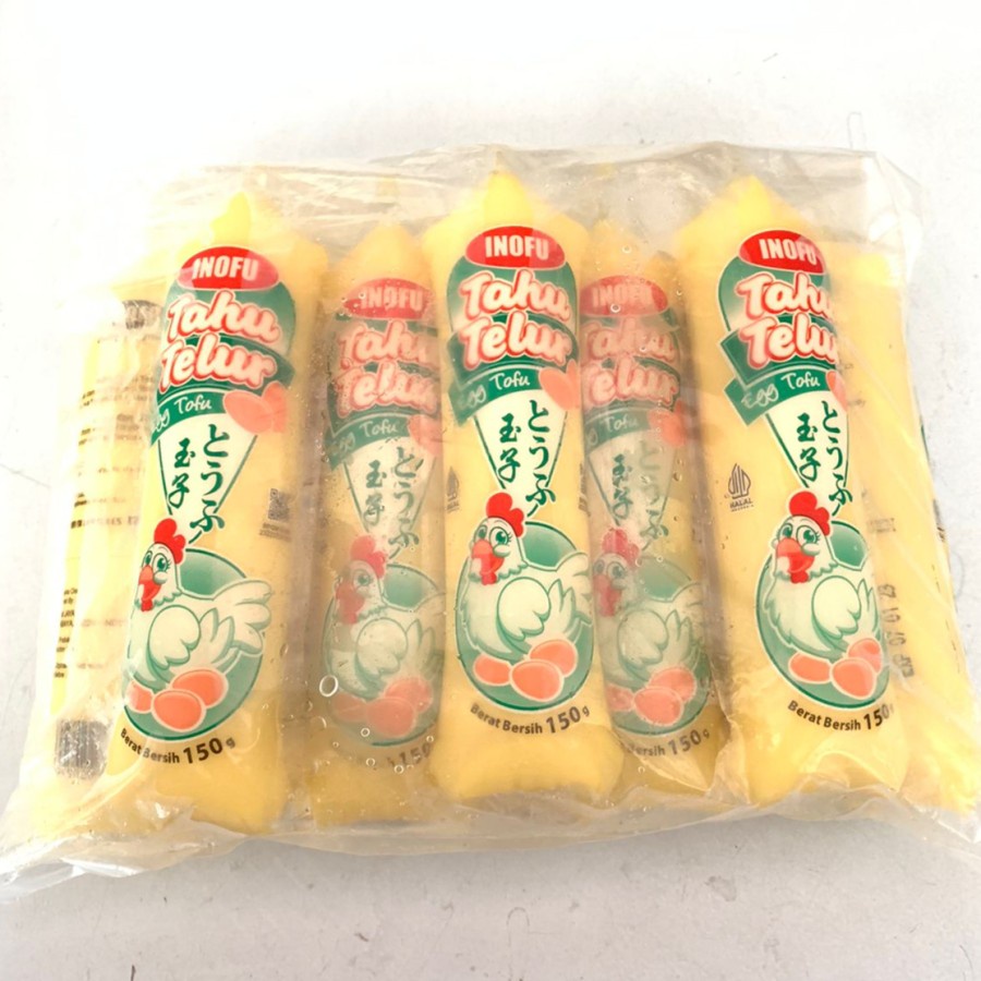 Egg Tofu / Tahu Telur by INOFU (Label Ayam) 150 Gr