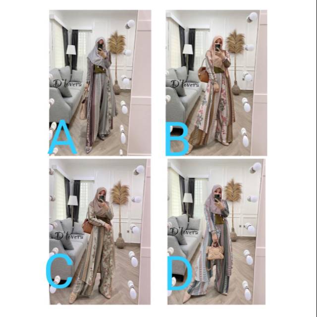 ORI D LOVERA By OLLA
Beril Set ( kulot + outer )