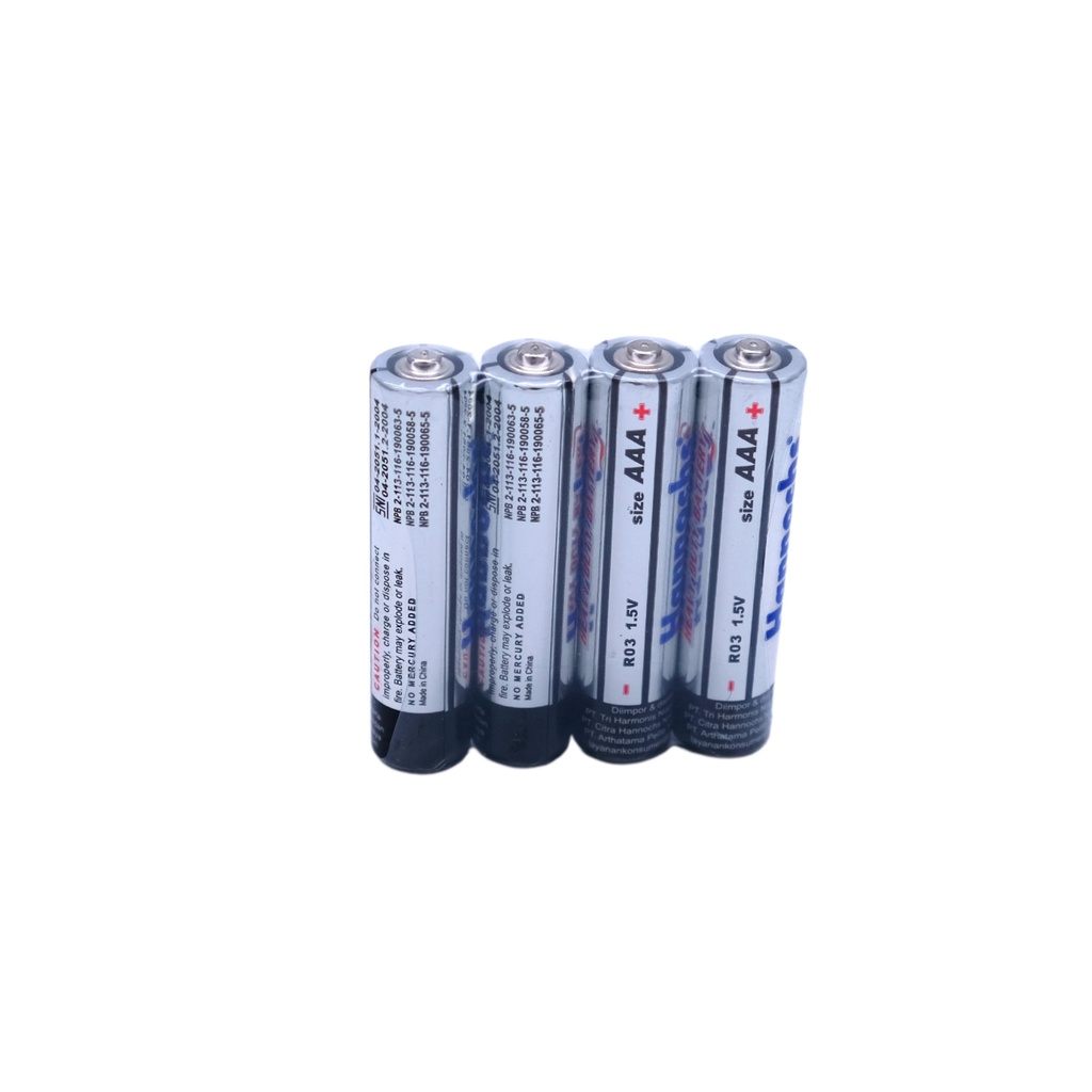 Baterai Hannochs AAA Battery Hannochs 3A A3