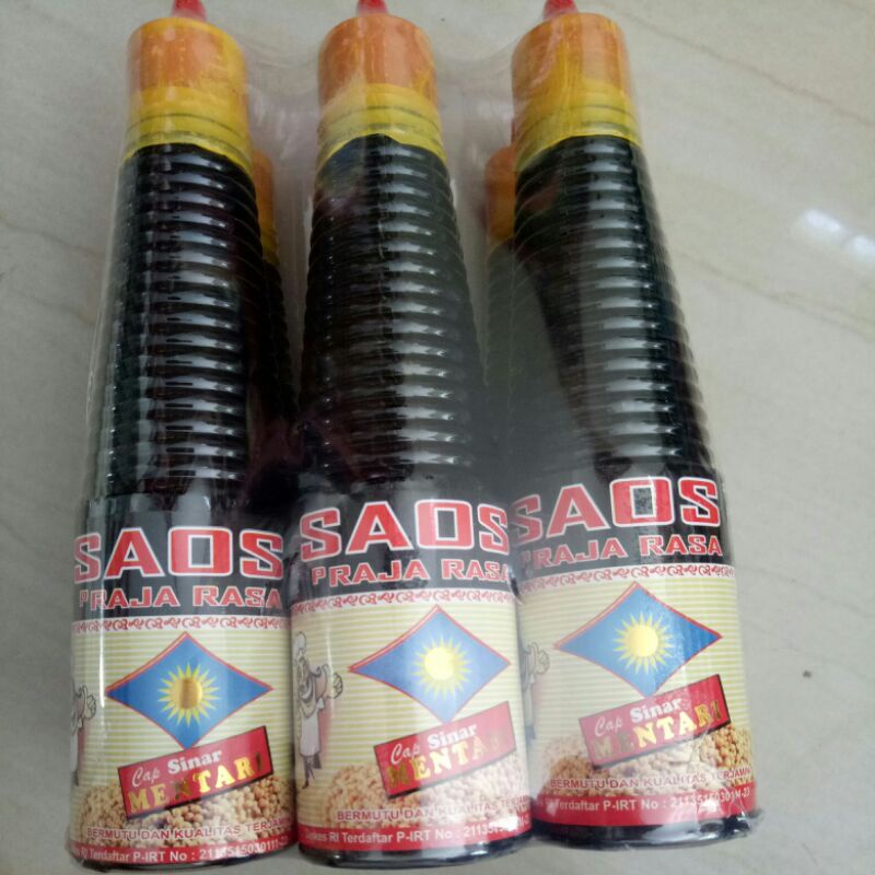 

saos praja rasa cap sinar mentari 150ml