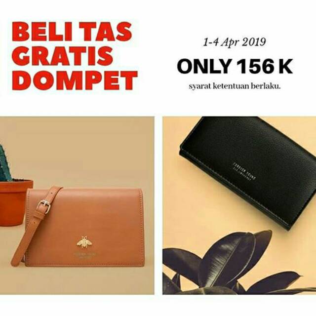 Sale  Beli tas gratis dompet JIMS HONEY