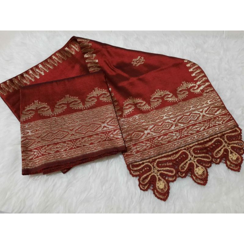 Songket silungkang & Selendang rendo koto gadang