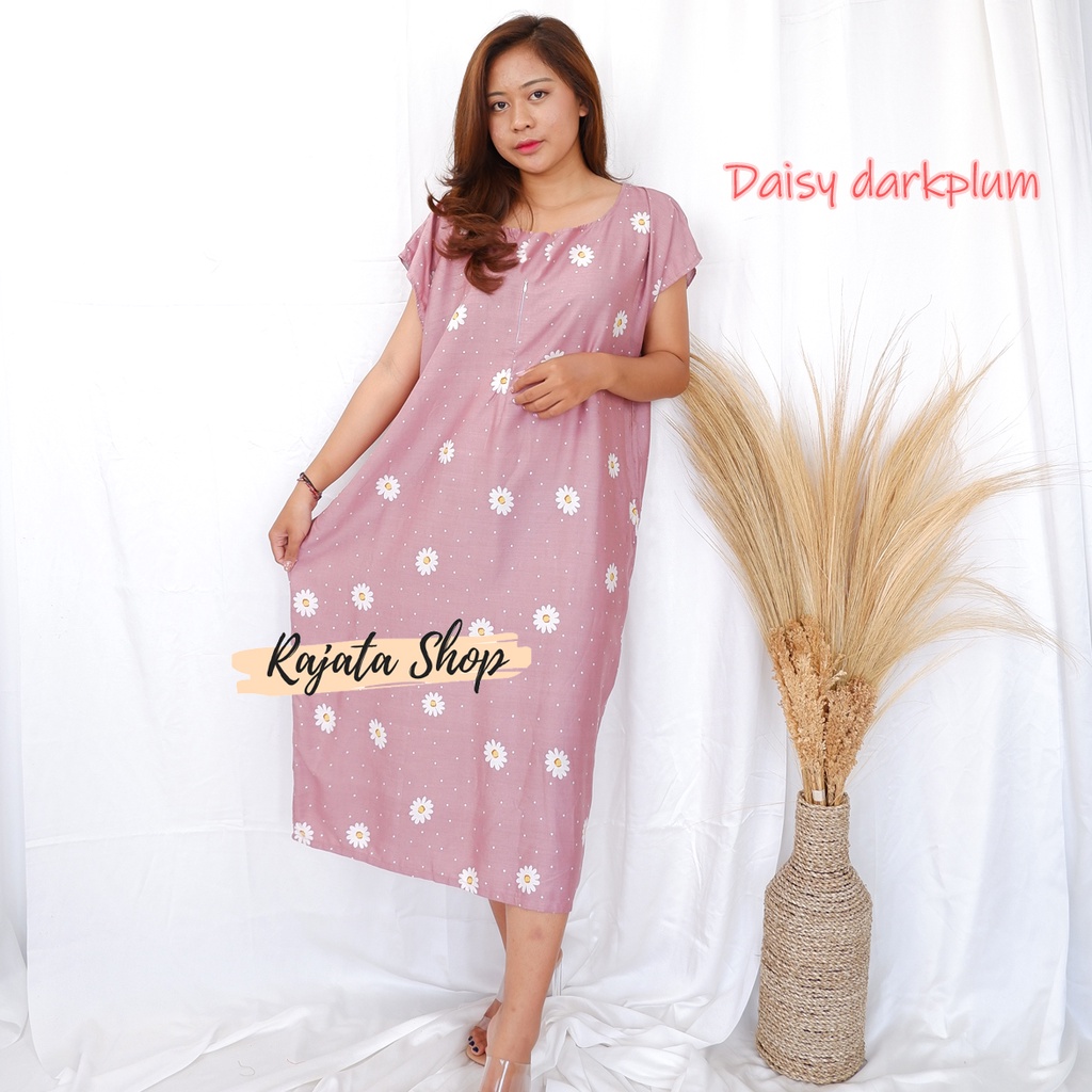 DASTER BALI NON BUSUI JUMBO XXL-DAISY XXL DARK PLUM