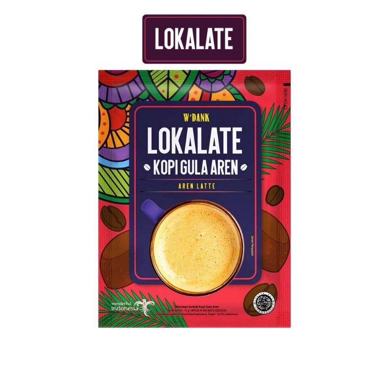 Lokalate Kopi Kekinian Sachet 15 gr