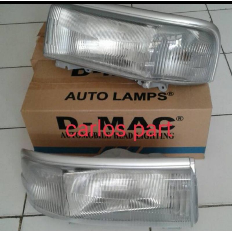 1set seal beam/lampu depan/head lamp suzuki futura kiri kanan dmac