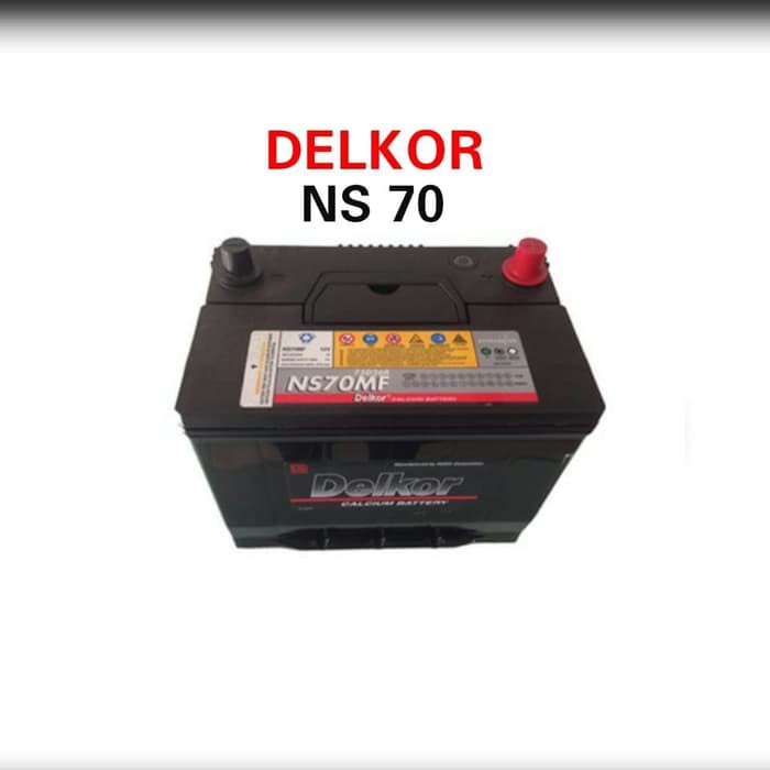 ACCU MOBIL DELKOR  NX110-5/80D26R/NS70 65Ah MF PASTI JAYA BAN