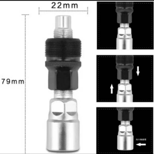 kunci tracker pembuka crank sepeda | Shopee Indonesia