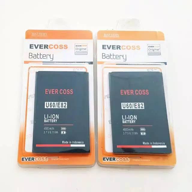 Batre bt evercoss U60 E82 Original cros U60 E82