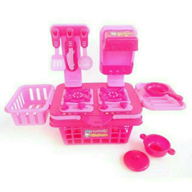 KITCHEN SET KERANJANG