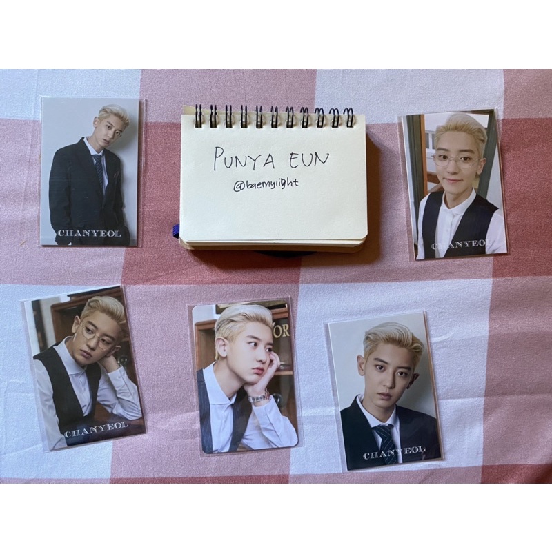 PHOTOCARD EXO SEASON GREETING 2019 CHANYEOL, SEHUN, KAI, SUHO, CHEN