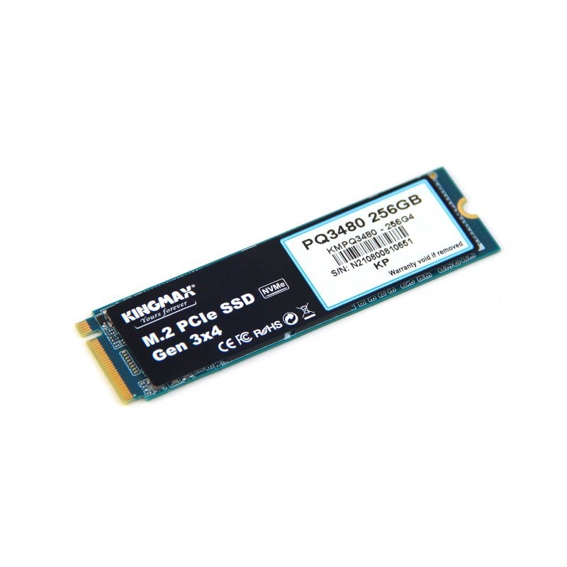 PROMO SSD NOTEBOOK 256GB KINGMAX M2 2280 NVMe PCIe SSD Gen 3x4 | GARANSI 3 TAHUN