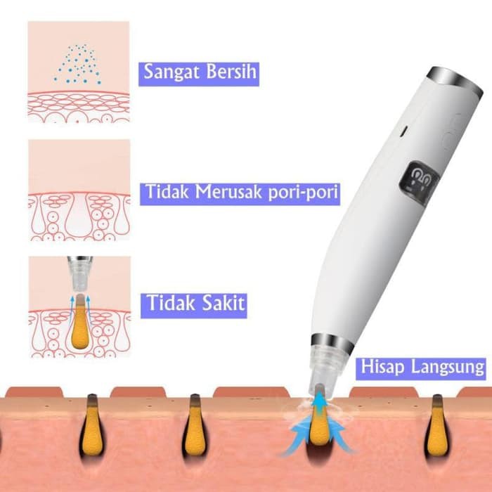 vacuum suction alat penghisap komedo facial care alat penyedot komedo