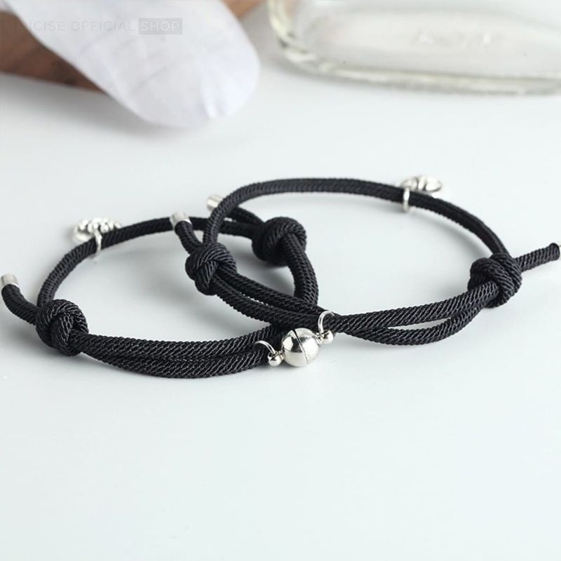 CC (ACC57) Gelang Couple Magnet 1 Pasang/ 2pcs Vintage Gelang Persahabatan