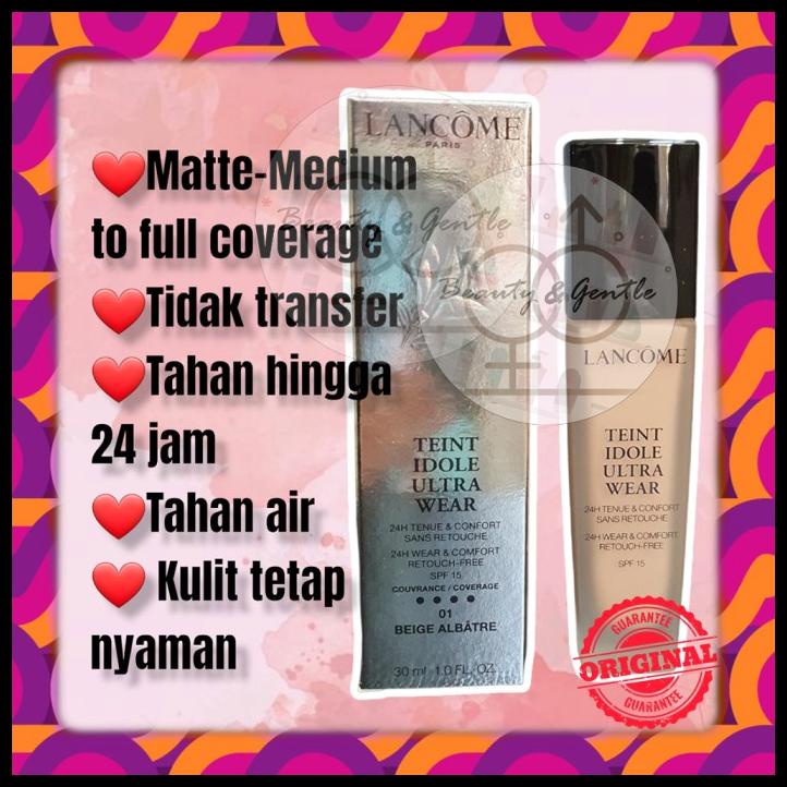 Promo Lancome Teint Idole Ultra Wear Foundation Spf 15 30Ml Diskon