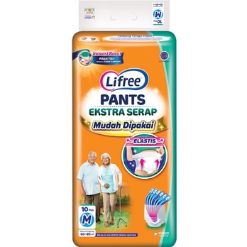 Popok Dewasa Lifree Popok Celana Extra M 10
