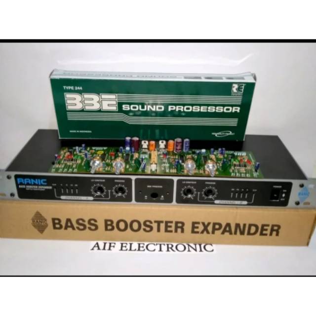 Box dan Kit Bass Booster Expander BBE Sound Prosessor 244
