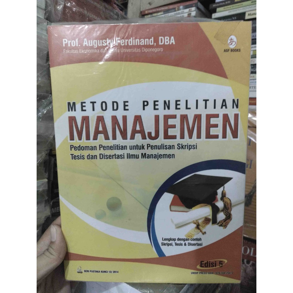 

Metode Penelitian Manajemen edisi 5 Augusty