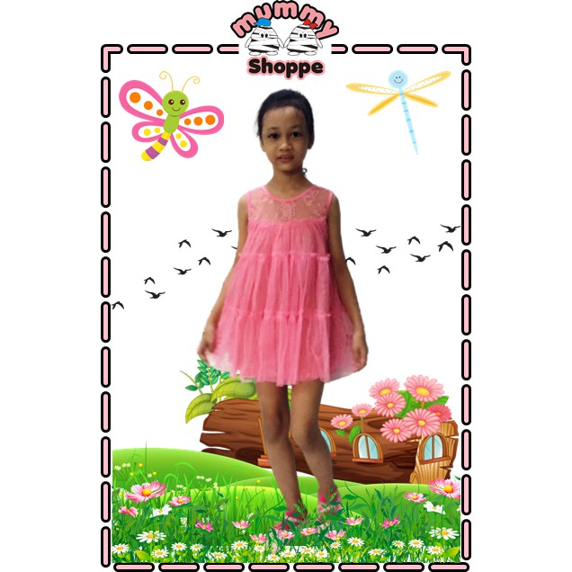 Baju Anak Perempuan Dress Lace Tutu Brukat