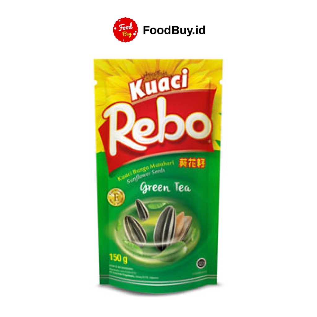 

Rebo Kuaci Biji Bunga Matahari Green Tea 150 gr