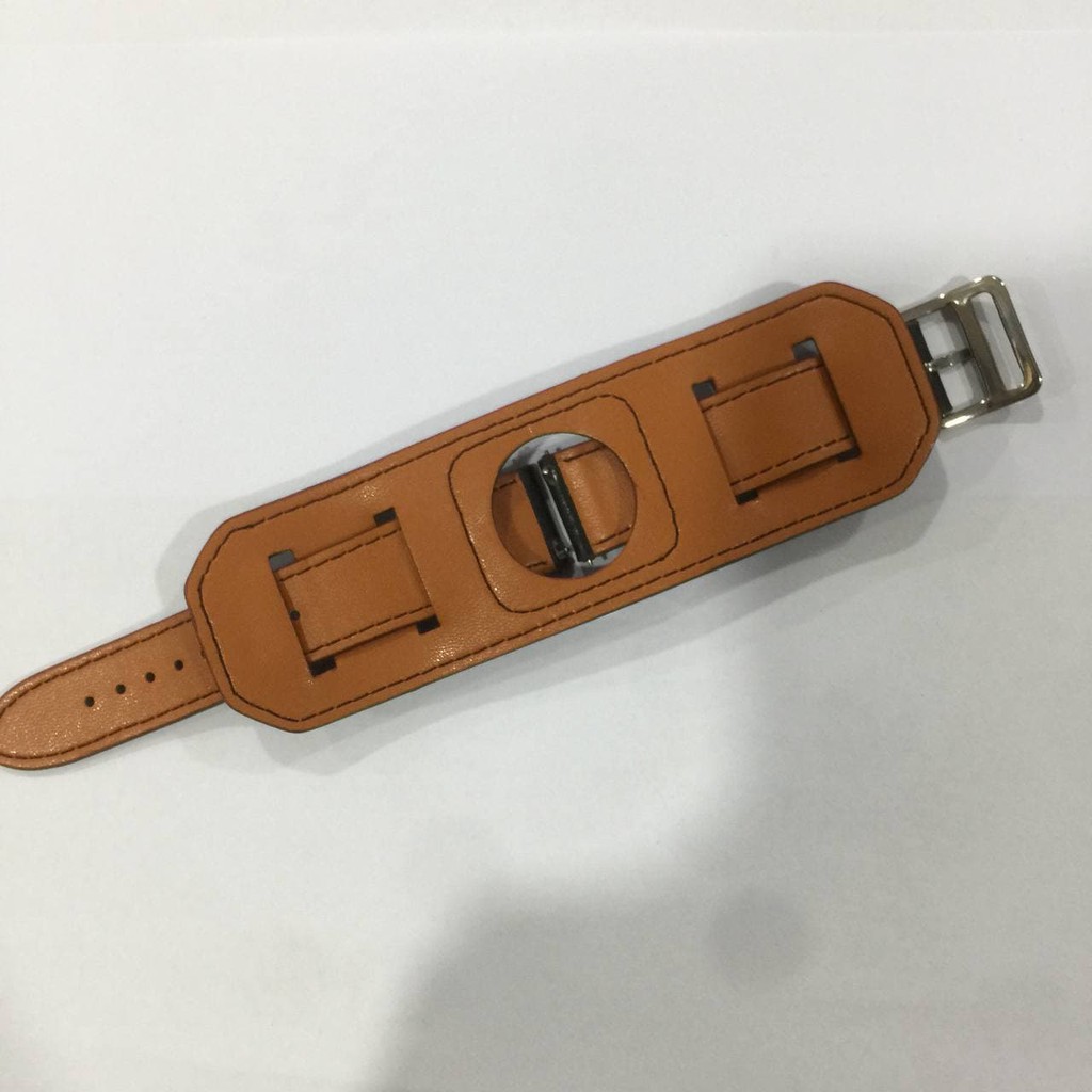 Strap Leather Synthetic Strap Smartwatch Snowy 20mm