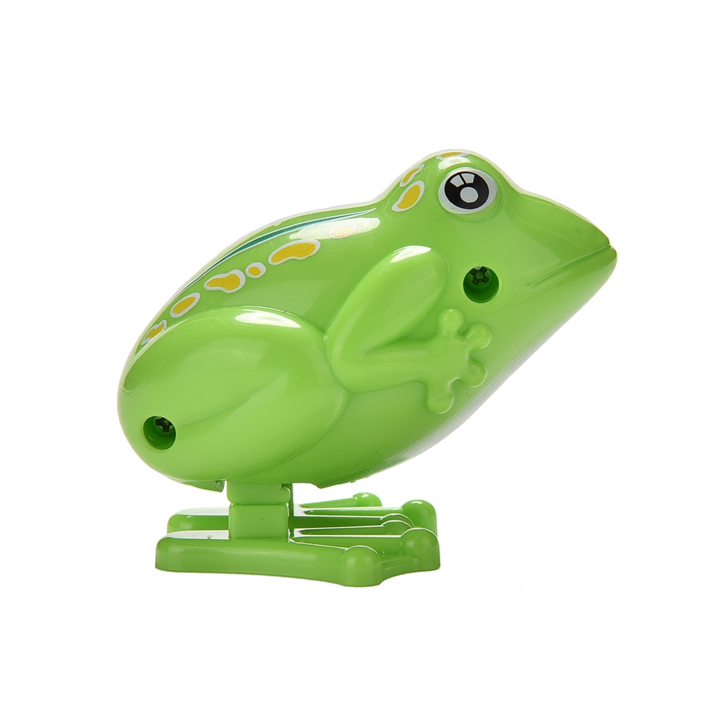 1pc Mainan Katak Lompat Model Putar Bahan Plastik Untuk Edukasi Anak