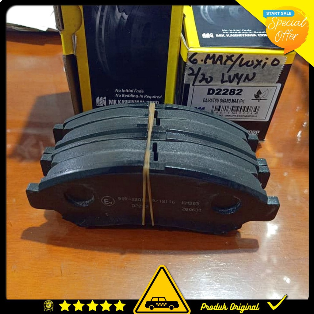 Mk Kashiyama Kampas Rem Depan / Brake Pad Granmax Gran Max Dan Luxio