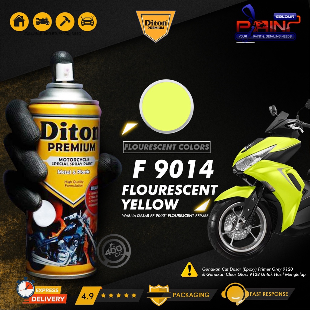 Diton PREMIUM 9014** Fluorescent Yellow Cat Semprot