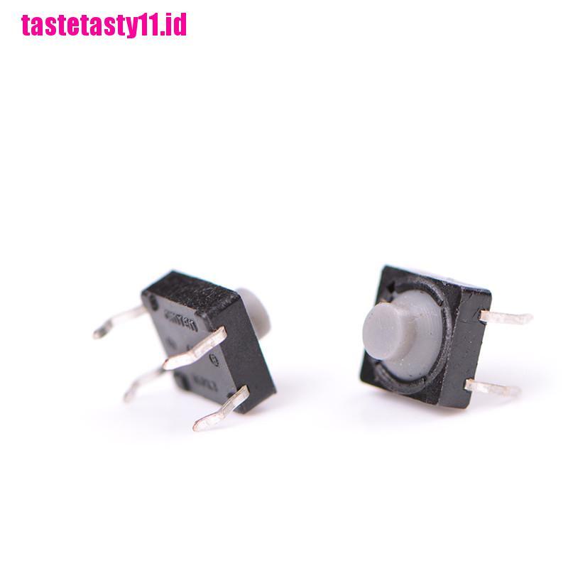 20 Pcs Miniatur Tombol Tekan Tactile Mikro 4 Pin