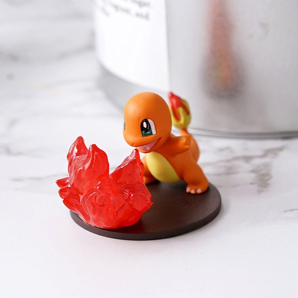 SKJK   Mainan Model Pokemon Koleksi Hadiah Mainan Bulbasaur Charmander Mainan Anak Squirtle Figure Toys