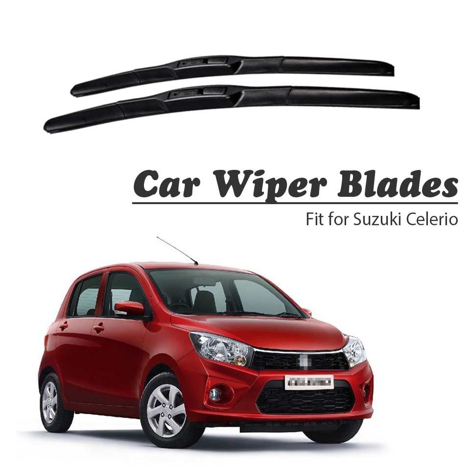 1 Set Karet Wiper Kaca Depan Mobil Untuk Suzuki Celerio 2018 2017 2016-2015